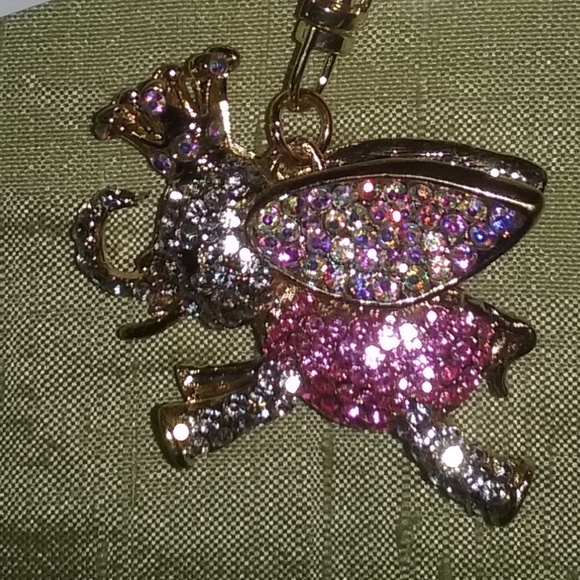 Blinged out elephant purse charm/fob, NWT! - Picture 2 of 6